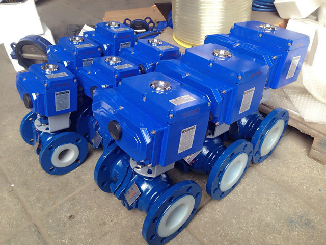 電動(dòng)球閥實(shí)物圖2