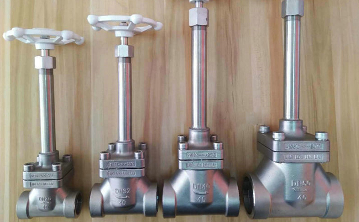 低溫長軸截止閥實物圖1 低溫長軸截止閥實物圖