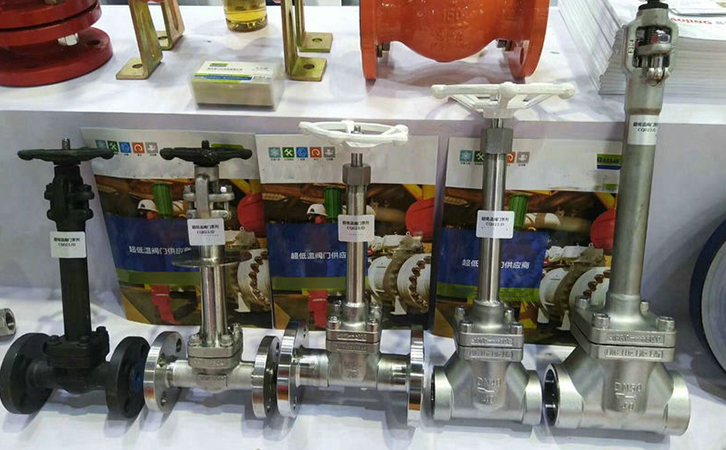 低溫長軸截止閥實物圖2 低溫長軸截止閥實物圖