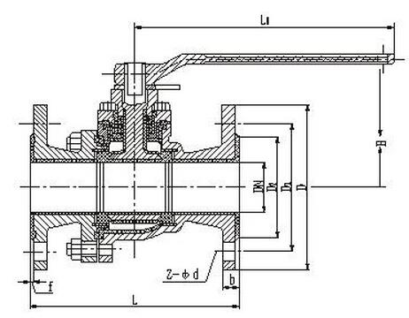 襯氟球閥尺寸型號材質(zhì)PO/F46/F4/PFA